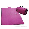 Custom design China wholesale cheap leather extra large picnic blanket for camping